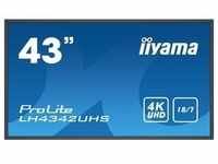 iiyama ProLite LH4342UHS 42.5" 16:9 4K 18/7 Display schwarz