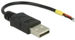 DeLOCK 85250 USB Kabel USB 2.0 0,1 m USB A Schwarz