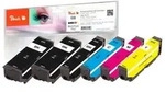 Peach PI200-487 Druckerpatrone 6 St&uuml;ck(e) Standardertrag Schwarz, Cyan, Magenta,