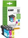 KMP B63V Druckerpatrone 3 St&uuml;ck(e) Kompatibel Hohe (XL-) Ausbeute Cyan, Magenta,