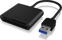 Icy Box IB-CR301-U3, ICY BOX IB-CR301-U3 Externer Multi Card Reader (CF, SD, microSD)