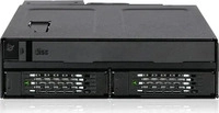 ICY Dock MB602SPO-B, Icy Dock MB602SPO-B Hard Drive Backplane Schwarz