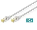 Digitus CAT 6A S/FTP Patchkabel, 10 St&uuml;ck