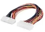 Goobay Power extension cable, 0.3m 0,3 m