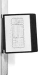Durable VARIO Dokumentenanzeige-Karussell Wand Portr&auml;t A4
