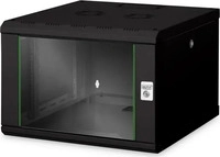 Digitus DN-19 07U-6/6-SW, Digitus Wandgeh&auml;use Unique Serie - 600x600 mm (BxT)