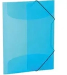 HERMA 19506 Sammelmappe Polypropylen (PP) Blau, Durchscheinend A4