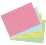 Herlitz 10836245 Karteikarte Blau, Gr&uuml;n, Pink, Gelb 200 St&uuml;ck(e)