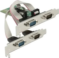 Delock 89557, DeLOCK 89557 Schnittstellenkarte/Adapter Eingebaut Seriell