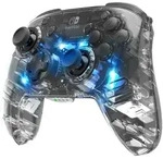 PDP Afterglow Schwarz, Transparent Gamepad Analog / Digital Nintendo Switch, Nintendo