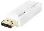 LogiLink CV0100 Kabeladapter DisplayPort HDMI Wei&szlig;