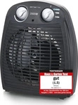 Emerio FH-106737.2, Emerio FH-106737.2 Elektrische Raumheizung Drinnen Schwarz 2000 W