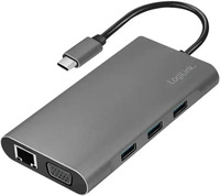 Logilink UA0383, LogiLink UA0383 laptop-dockingstation & portreplikator Kabelgebunden