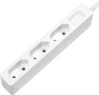 Logilink LPS229, LogiLink LPS229 Verl&auml;ngerungskabel 1,5 m 3 AC-Ausg&auml;nge Drinnen