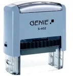 Genie S-402 Selbstf&auml;rbestempel Benutzerdefinierter Stempel