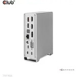 CLUB3D Universal Docking station Metal casing 1x USB Gen2 Type-C (data) 2x USB Gen2