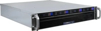 Inter-Tech 88887348, Inter-Tech 2U 2404L S-ATA Rack Schwarz, Grau