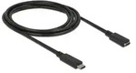 DeLOCK SuperSpeed USB USB Kabel USB 3.2 Gen 1 (3.1 Gen 1) 2 m USB C 5 Gbit/s Schwarz