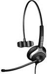 GEQUDIO WA9007 Kopfh&ouml;rer & Headset Kabelgebunden Kopfband B&uuml;ro/Callcenter Schwarz