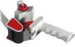 Herlitz 8842700 Klebefilm-Abroller Metall, Kunststoff Grau, Rot