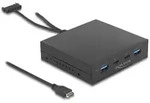 DeLOCK 3.5&prime;&prime; USB 3.2 Gen 2 Front Panel 2 x USB Type-C + 2 x USB Typ-A