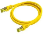 Python 8070PY-005Y Netzwerkkabel Gelb 0,5 m Cat7 SF/UTP (S-FTP)