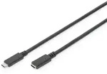 Digitus USB-C Verl&auml;ngerungskabel, USB-C - USB-C