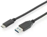 Digitus USB-C Anschlusskabel, USB 3.2 Gen2, USB-A auf USB-C