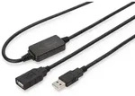 Digitus Aktives USB 2.0 Verl&auml;ngerungskabel, 10m