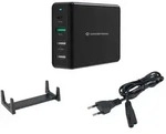Conceptronic OZUL 4-Port 65W USB-PD Desktop-Ladeger&auml;t