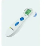 Dr. Senst DET-306 Fernabtastthermometer Blau, Wei&szlig; Stirn Tasten