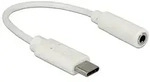 DeLOCK 65913 Audio-Kabel 0,14 m 3.5mm USB Wei&szlig;