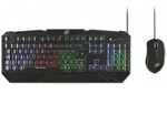 MediaRange MRGS102 Tastatur Maus enthalten Gaming USB QWERTZ Deutsch Schwarz