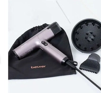 Beurer 100.83, Beurer Hairdryer HC 100 Excellence 1700W metal grey (100 83) Beurer83)