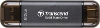 Transcend TS512GESD310C, Transcend ESD310C Thunderbolt-Technologie 512 GB USB Typ-A
