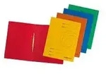 Herlitz 10902971 Sammelmappe Karton Blau, Gr&uuml;n, Orange, Rot, Gelb A4
