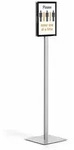 Durable INFO STAND BASIC A4 1 ST 501257 (501257) Informationsstand Metall, Kunststoff
