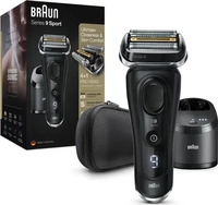 Braun 020251, Braun Series 9 9352cc Sport Folienschaber Trimmer Schwarz, Grau
