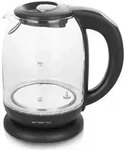 Emerio WK-119255.5 Wasserkocher 1,7 l 2200 W Schwarz, Transparent
