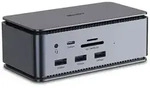 Lindy 43372 laptop-dockingstation & portreplikator Andocken USB4 Anthrazit