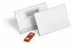 Durable 824419 Ausweiseh&uuml;lle/ -halter Namensschild-Halterung Kunststoff 1 St&uuml;ck(e)