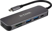 D-Link DUB-2325, D-Link DUB-2325 laptop-dockingstation & portreplikator USB Typ-C