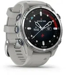 Garmin Descent MK3 - Nebelgrau - 43mm - Silikonarmband