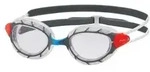 Zoggs Schwimmbrille Predator - Regular Fit - Farbe: Clear / Grey / ...
