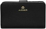 AIGNER Hochkantb&ouml;rse Damen Ivy Cowhide black 152232 00 0002