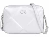 Calvin Klein Umhängetasche RE-Lock Quilt Camera Bag silver K60K611335PE6