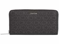 Calvin Klein Langbörse Damen CK MUST LG Z/A WALLET Black Epi Mono K60K6119380GJ