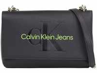 Calvin Klein Jeans Umhängetasche Sculpted EW Flap Conv25 Black/Dark Juniper
