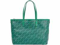 Tommy Hilfiger Shopper TH Monoplay Leather Tote Mono olympic green AW0AW15971L4B