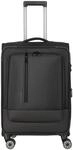 Travelite Trolley Crosslite 5.0 M 4w erw. 66cm schwarz 092948 01